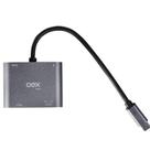 Adaptador Celular 4 Em 1 HDMI VGA USB TipoC 4K AD400 OEX