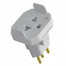 Adaptador com 3 pinos para tomada