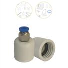 ADAPTADOR COM ENGATE DE MANGUEIRA PARA VENTOSAS DO VÁCUO ENDERMO Adaptador Para Ventosas Facial e corporal Com Caneta Diamantada