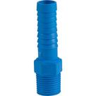 Adaptador com Rosca Externa Para Mangueira, 2", Polipropileno Azul, A58zn, Rebouças