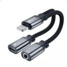 Adaptador Compatível com IPhone Para IPhone e P2 da HREBOS HS-228