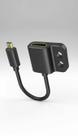 Adaptador Conector Micro HDMI p/ HDMI c/ Trava