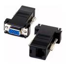 Adaptador Conector VGA Fêmea para RJ45 Extensão de Sinal Adaptador Conector VGA Fêmea para RJ45 Extensão de Sinal