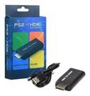 Adaptador Conversor Compatível Playstation 2 Ps2 Hdmi Tv Monitor