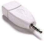 Adaptador conversor de áudio Blacell USB fêmea para conector de 3,5 mm