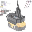 Adaptador conversor de bateria para DeWalt 20V e Milwaukee 18V