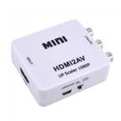 Adaptador Conversor HDMI para AV RCA Full HD Alta Resolução HDMI2AV