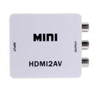 Adaptador Conversor Hdmi Para Rca Av Vídeo Tv Lcd Pc Ps3 Dvd Adaptador Conversor Hdmi Para Rca Av Vídeo Tv Lcd Pc Ps3 Dvd