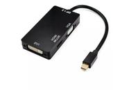 Adaptador Conversor Mini Displayport para Hdmi/Dvi/Vga FY-614