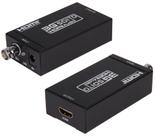 Adaptador Conversor SDI Para HDMI 1080p Conecte Câmera Em TV ou Monitor Adaptador Conversor SDI Para HDMI 1080p Conecte Câmera Em TV ou Monitor