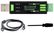 Adaptador conversor serial USB para RS485 ou RS232 Waveshare