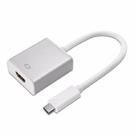 Adaptador Conversor Usb C Type C Macho Hdmi Fêmea Prata