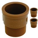 Adaptador Curto Soldável 85mm x 3" 3 Peças Krona