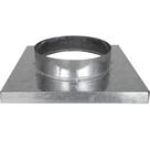 Adaptador de 30x30cm Saída de 8"" Galvanizado - 1000150 - ATACADAO LAZER