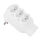 Adaptador de 4 Tomadas Benjamim Plugue Extensão
