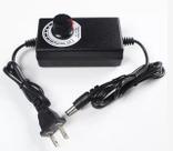 Adaptador de alimentação AC para DC 110-240V 3-12V 2A para velocidade do motor