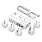 Adaptador de alimentação BESTEK International 250W 220V a 110V com USB