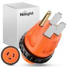 Adaptador de alimentação Nilight 50A macho para 30A fêmea RV Twist Lock