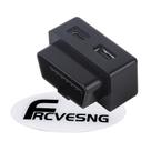 Adaptador de alimentação OBD FRCVESNG PD 30W OBD macho para USB tipo C