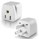 Adaptador de alimentação OFO/AEEA (EUA) para a Austrália, plugue tipo I, pacote com 2 unidades