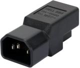 Adaptador de alimentação Toptekits NEMA 5-15R para C14 IEC C14 Macho