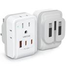 Adaptador de alimentação VINTAR PD 35W, plugue dobrável do Reino Unido com USB-C