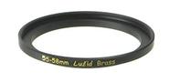 Adaptador de anel de filtro Step Up LUŽID X2 Brass 55mm a 58mm