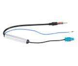 Adaptador de antena amplificado peugeot/audi/bmw/vw/cobalt/renegade/ argo/cronos/renault