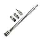 Adaptador De Antena Compacto Telescópico Para Rádio DAB FM Conector F-Macho Receptor AV HiFi Mini