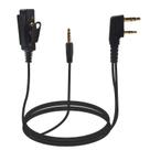 Adaptador de áudio HYSHIKRA K1 a 3,5 mm com PTT para Walkie Talkies