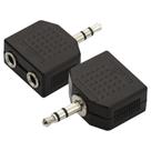 Adaptador De Áudio P2 ST X 2 J2 ST Tblack Adaptador De Áudio P2 ST X 2 J2 ST Tblack