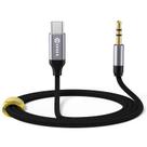 Adaptador de Audio USB-C a 3.5mm con DAC - Cable Auxiliar de 1 m para Google
