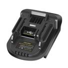 Adaptador de bateria KUNLUN DM18M para Makita 18V com porta USB
