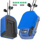 Adaptador de bateria UNIKI Kobalt 24V Max com interruptor de fusível
