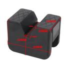 Adaptador De Borracha Para Cavalete Automotivo Com Fenda Para Suporte De Elevação De Carros - Adaptador De Borracha Para Cavalete Automotivo Com Fenda Para Suporte De Elevação De Carros -