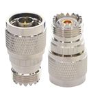 Adaptador de cabo coaxial Boobrie N macho para UHF fêmea SO-239