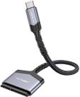 Adaptador de cabo SATA para USB C JSAUX USB-C 3.1 a 2,5” SATA III