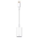 Adaptador de câmera Lightning para USB, adaptador de cabo Lightning fêmea USB OTG para iPhone selecionado, modelos iPad, câmera de conexão, leitor de