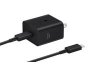 Adaptador de Carregador de Parede Samsung 45W EP-T4511XBEGUS - Preto