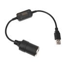 Adaptador De Carregador USB 12V Para Carro, Conversor De 5V Para 12V, Conector De Plugue, Acessórios