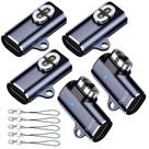 Adaptador de carregador USB C, pacote com 5 unidades, para fones de ouvido Aftershokz