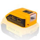 Adaptador de carregador USB de bateria RETRUE DeWALT 20V MAX com USB-C e LED Adaptador de carregador USB de bateria RETRUE DeWALT 20V MAX com USB-C e LED