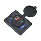 Adaptador De Carregador USB Duplo À Prova d'Água Para Carro, Moto, Caminhão, ATV, Barco 12-24V Adaptador De Carregador USB Duplo À Prova d'Água Para Carro, Moto, Caminhão, ATV, Barco 12-24V