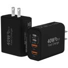 Adaptador de carregamento Duloch 40W USB C 4 portas PD QC 3.0