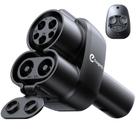 Adaptador de carregamento Ecogenix 2 em 1 CCS1 e J1772 para Tesla