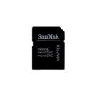 Adaptador de Cartão microSD para SD SanDisk - Preto Adaptador de Cartão microSD para SD SanDisk - Preto