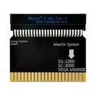 Adaptador De Cartucho Sega Master System SMS Para SG1000 MARK III SC3000 Com Som FM E Expansão De