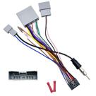 Adaptador de chicote de rádio ISO WildTundra de 16 pinos para Honda Acura