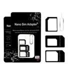 Adaptador de Chip Nano para Micro e Padrão para Todos Celular