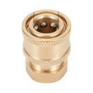 Adaptador de Conector de Lavadora de Alta Pressão 1/4" - Engate Rápido Macho